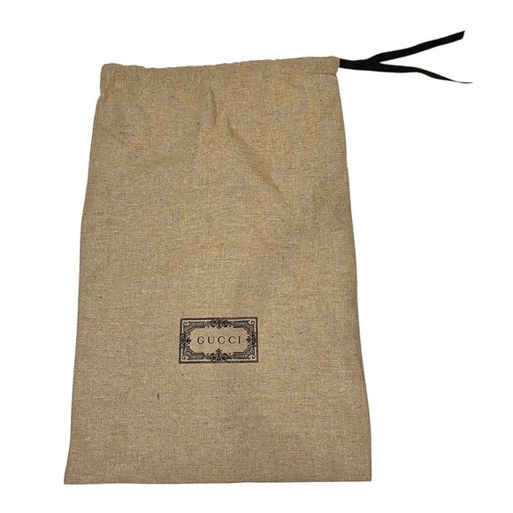 Gucci Pilar GG Espadrille Sandals EU 37 US 7 Metallic Silver Slingback Logo - Picture 14 of 14